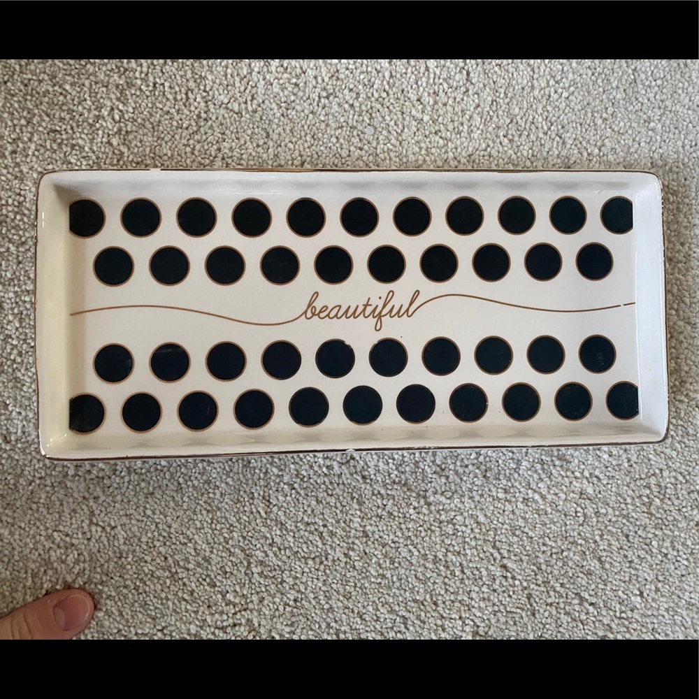 “Beautiful” makeup tray